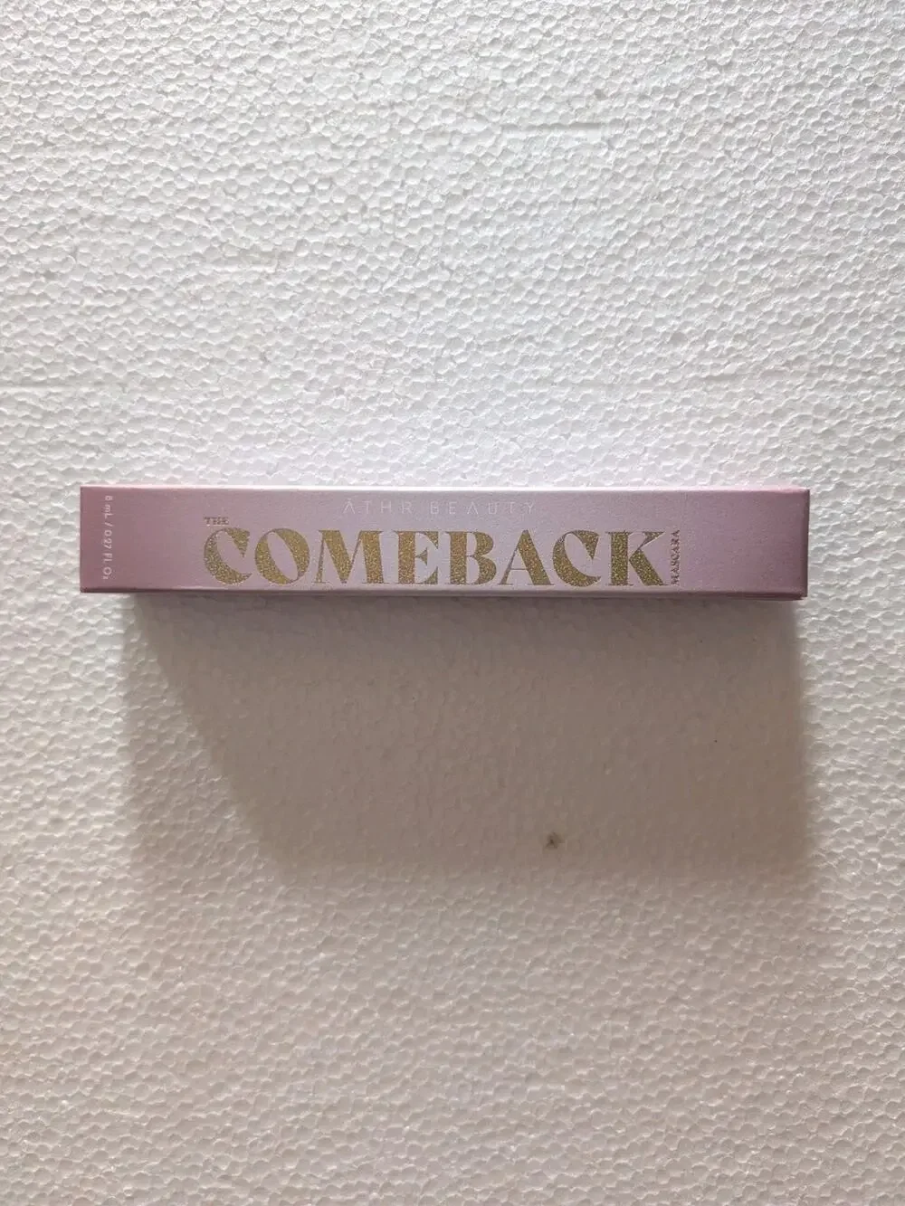 ATHR Beauty The Comeback Mascara Black 0.27 oz 8mL Vegan Full Size NEW BOX